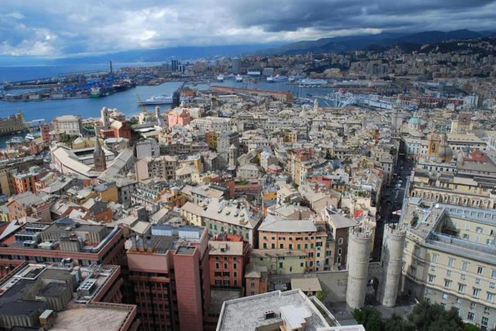 Lily'S - Near Harbor And Downtown With Terrace - Italy Flat Vacation Apartment Genoa Bagian luar foto